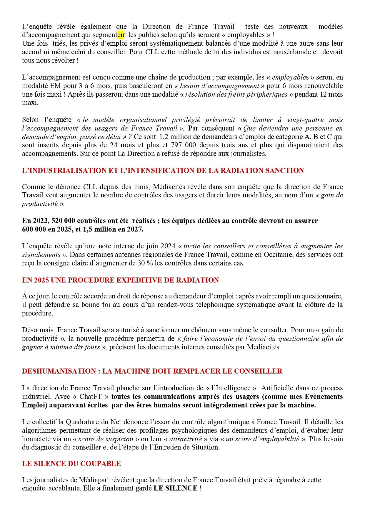 Enquete accablante sur france travail page 0002